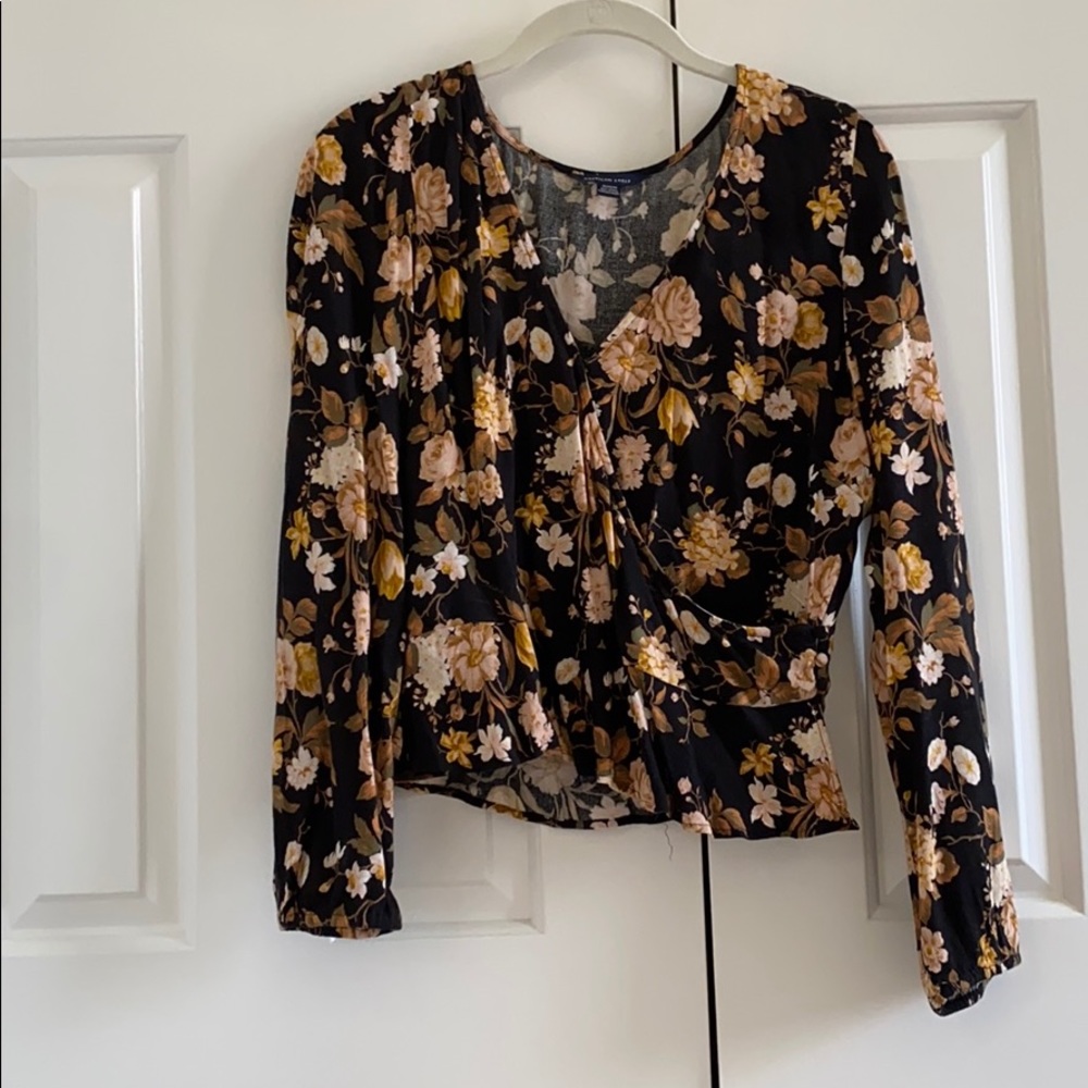 American Eagle Wrap Long sleeve